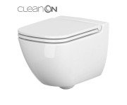 CASPIA NEW CLEAN ON SET 741 підвісній з тонкими сидіннями з мікроліфтом з дуропласту CERSANIT CASPIA K701-103