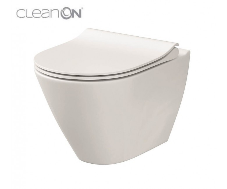 Набір 743 CITY Unitase Clean з тонкими сидіннями Duroplast CERSANIT CITY K701-104 K701-104