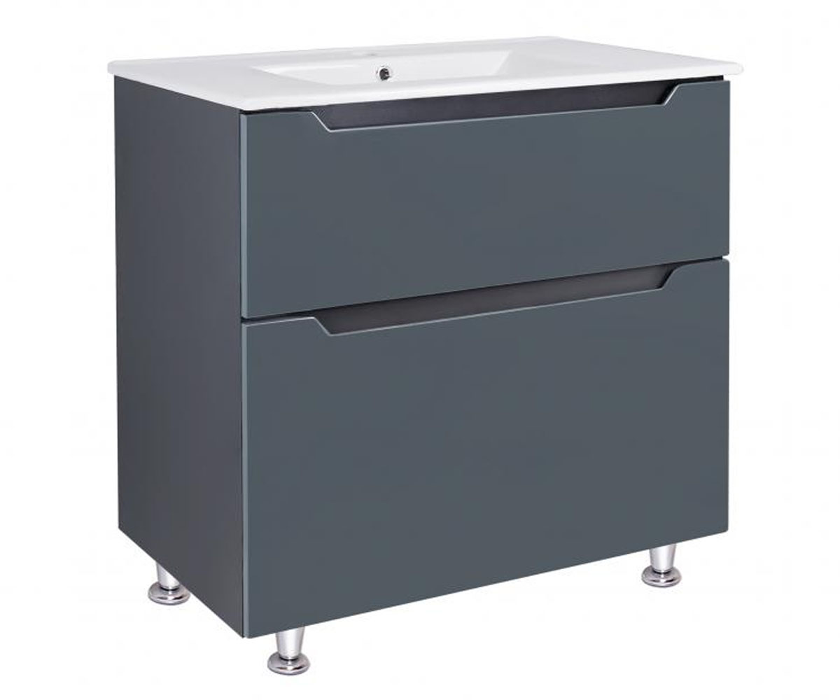Тумба с раковиной 81,5 см CERSANIT SCORPIO QT1471TNB8023080CG QT1471TNB8023080CG