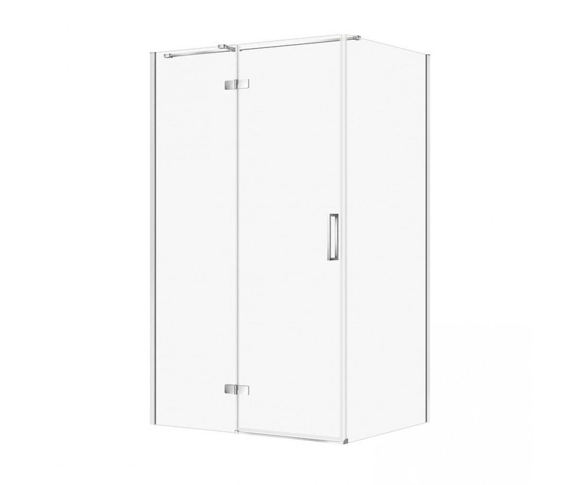 JOTA 120x90x195 прямокутна душова кабіна з відкидними дверима, скляний отвір, хромований профіль CERSANIT  S160-026 S160-026