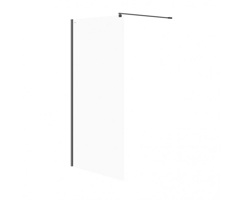 Душова кабіна Walk-in MILLE, чорна, 100*200 CERSANIT  S161-003 S161-003