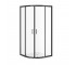 Душова кабіна кругла ZIP ЧОРНА 90X90X190 CERSANIT  S163-008 S163-008