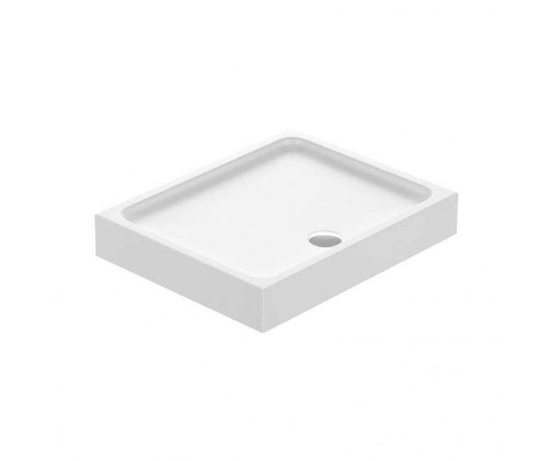 TAKO 100x80x16 випрямлений душ піддон з суцільною панеллю CERSANIT  S204-027 S204-027
