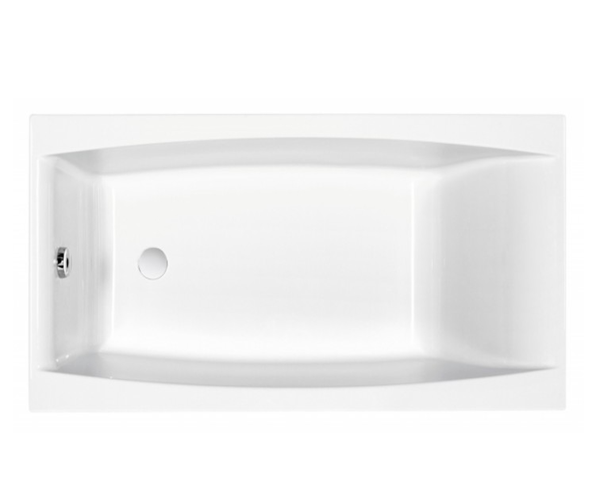 Прямокутна ванна 170х75 см CERSANIT VIRGO S301-047 S301-047
