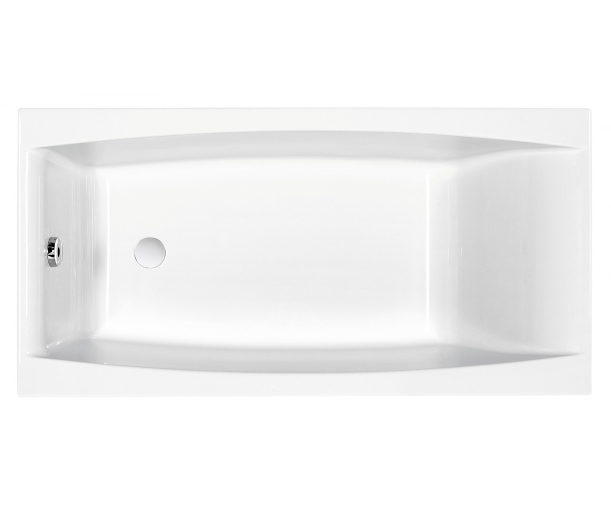 Ванна прямокутна 180х80 см CERSANIT VIRGO S301-103 S301-103