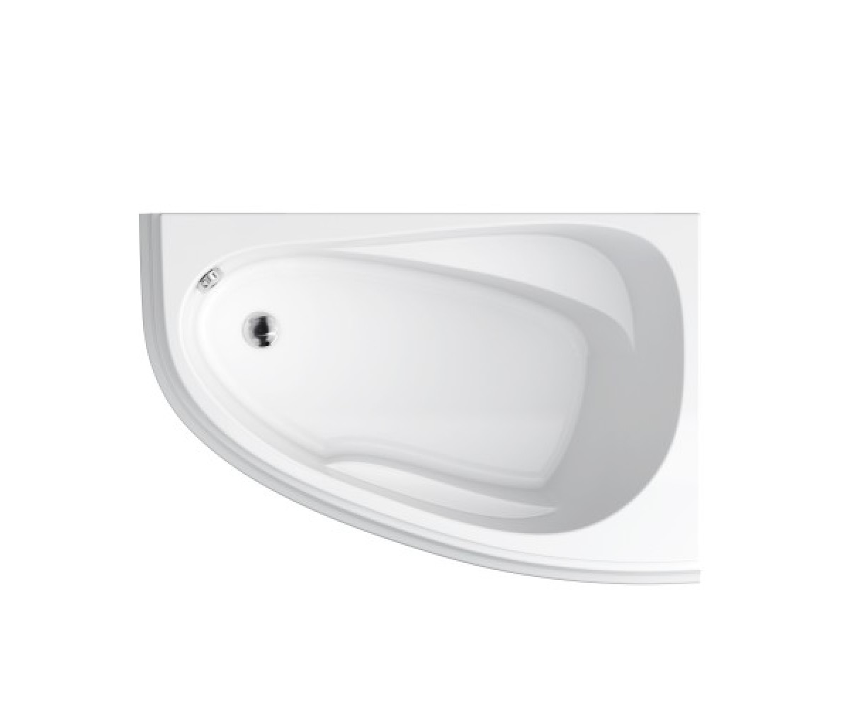 JOANNA NEW 140X90 асиметрична ванна з кріпленням CERSANIT JOANNA NEW S301-166 S301-166