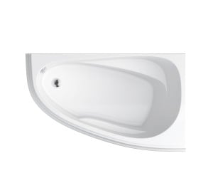 JOANNA NEW 160X95 асиметрична ванна з кріпленням JOANNA NEW S301-169
