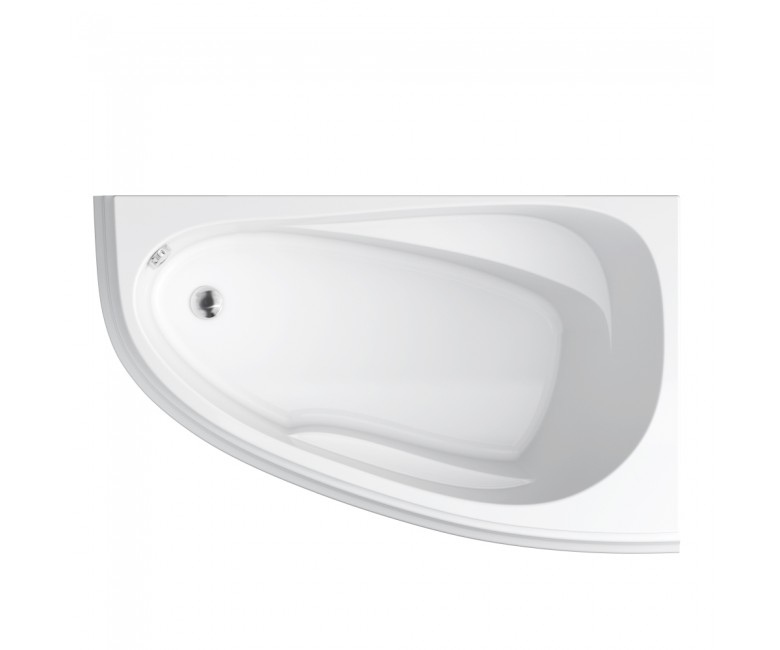 JOANNA NEW 160X95 асиметрична ванна з кріпленням CERSANIT JOANNA NEW S301-169 S301-169