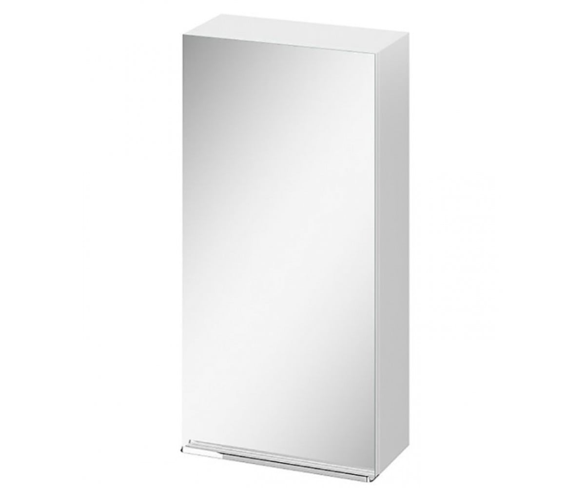 Шафка навісна дзеркальна VIRGO 40 біла хромована ручка CERSANIT  S522-010 S522-010