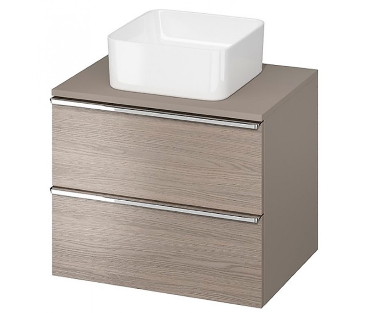 Шапка VIRGO 60 сіра з хромованими ручками CERSANIT  S522-022 S522-022