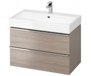VIRGO 80 сіра м`яка шапка/хромовані ручки CERSANIT  S522-028