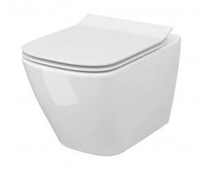 Б220 Unitaz City Square Clean На комплекті з сухим повітрям. CERSANIT CITY S701-405