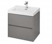 Тумба під умивальник CERSANIT CREA S924-016 з умивальником 60 см CERSANIT CREA S924-016
