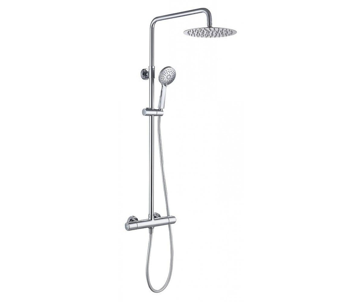 BRASCO душова колонка з термостатичним вимикачем, хром CERSANIT  S951-274 S951-274