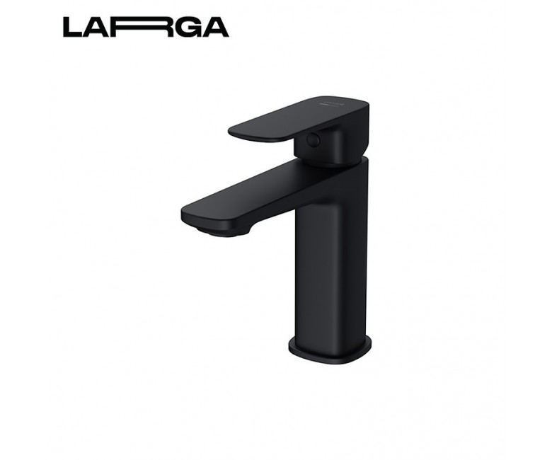 Змішувач для умивальника LARGA чорний CERSANIT  S951-390 S951-390