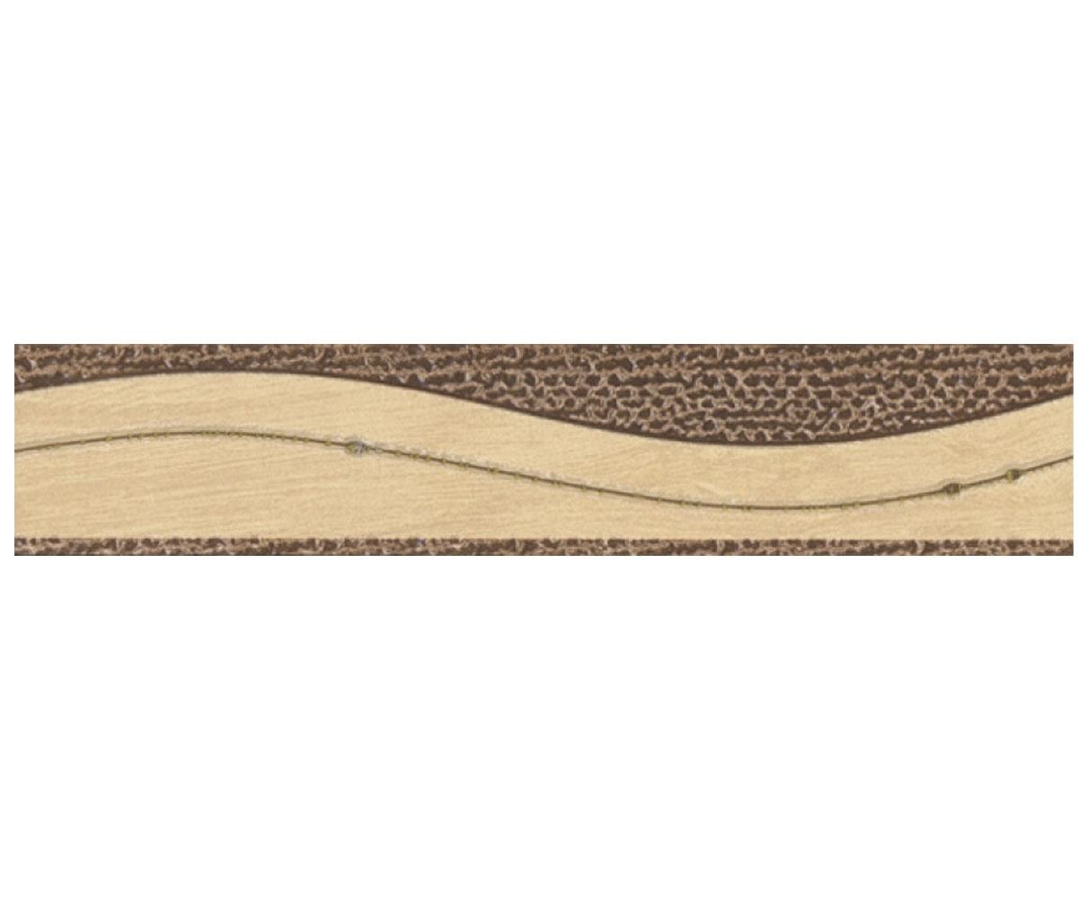 Бордюр облицювальна CERSANIT TENERA TENERA BROWN 2.5X25 FRIEZE TENERA BROWN 2.5X25 FRIEZE