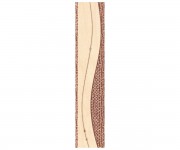 Настінний Декор CERSANIT TENERA TENERA SIENA WAVE 5X25 FRIEZE