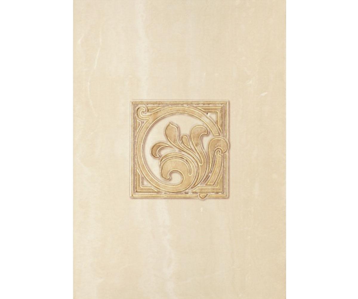 Настінний декор CERSANIT  TRAVERTINO FLOWER BIEGE 25X25 DECOR TRAVERTINO FLOWER BIEGE 25X25 DECOR