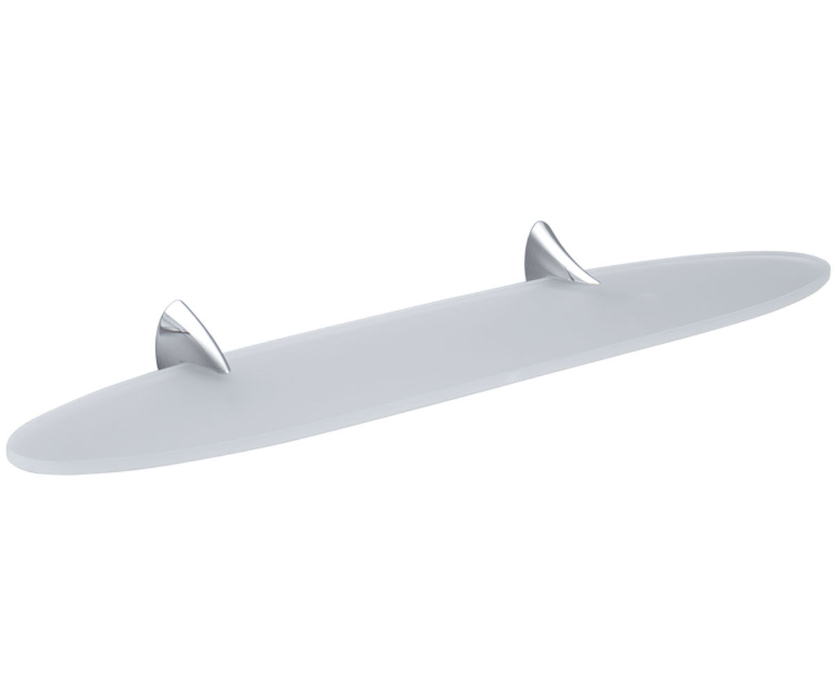 Поличка для ванної скляна COLOMBODESIGN LINK B2416 CR B2416 CR