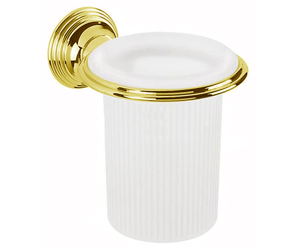 Стакан для щіток у ванну COLOMBODESIGN HERMITAGE B3302 GOLD B3302 GOLD