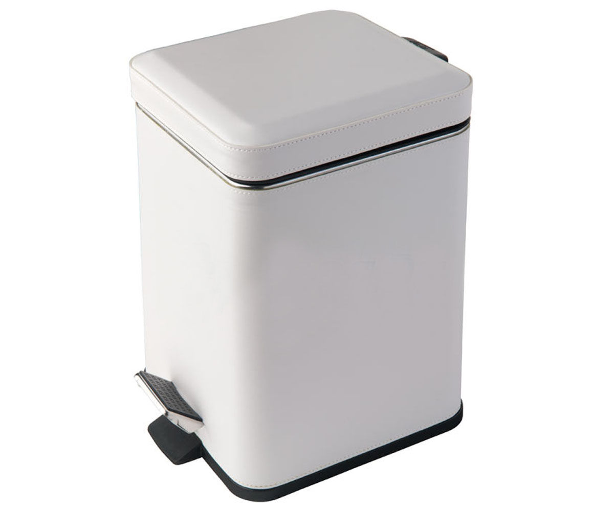 Відро для сміття COLOMBODESIGN BLACK & WHITE B9211 WHITE B9211 WHITE