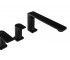 Смеситель для ванны CORSAN TRINO BLACK MATT на борт ванны  CMB7142BL:Фото 6