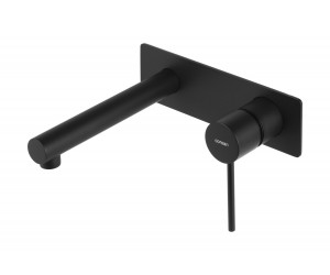 Смеситель для раковини (умывальника) CORSAN LUGO BLACK MATT + BOX  скрытого монтажа  CORSAN CMB7515BL