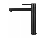 Смеситель для кухни CORSAN LUGO BLACK MATT черный з подвижным носиком CORSAN  CMB7521BL