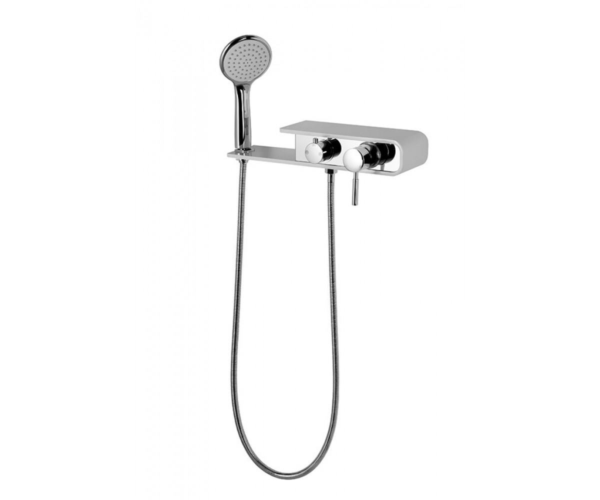 Душевая система CORSAN KONEKTO CHROME скрытого монтажа  CMN001 KONEKTO SZARY:Фото 4