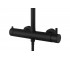 Душевой гарнитур CORSAN LUGO BLACK  CMN01MBL:Фото 5