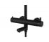 Душевой гарнитур CORSAN LUGO BLACK MATT с изливом  CMN01MBLW:Фото 2