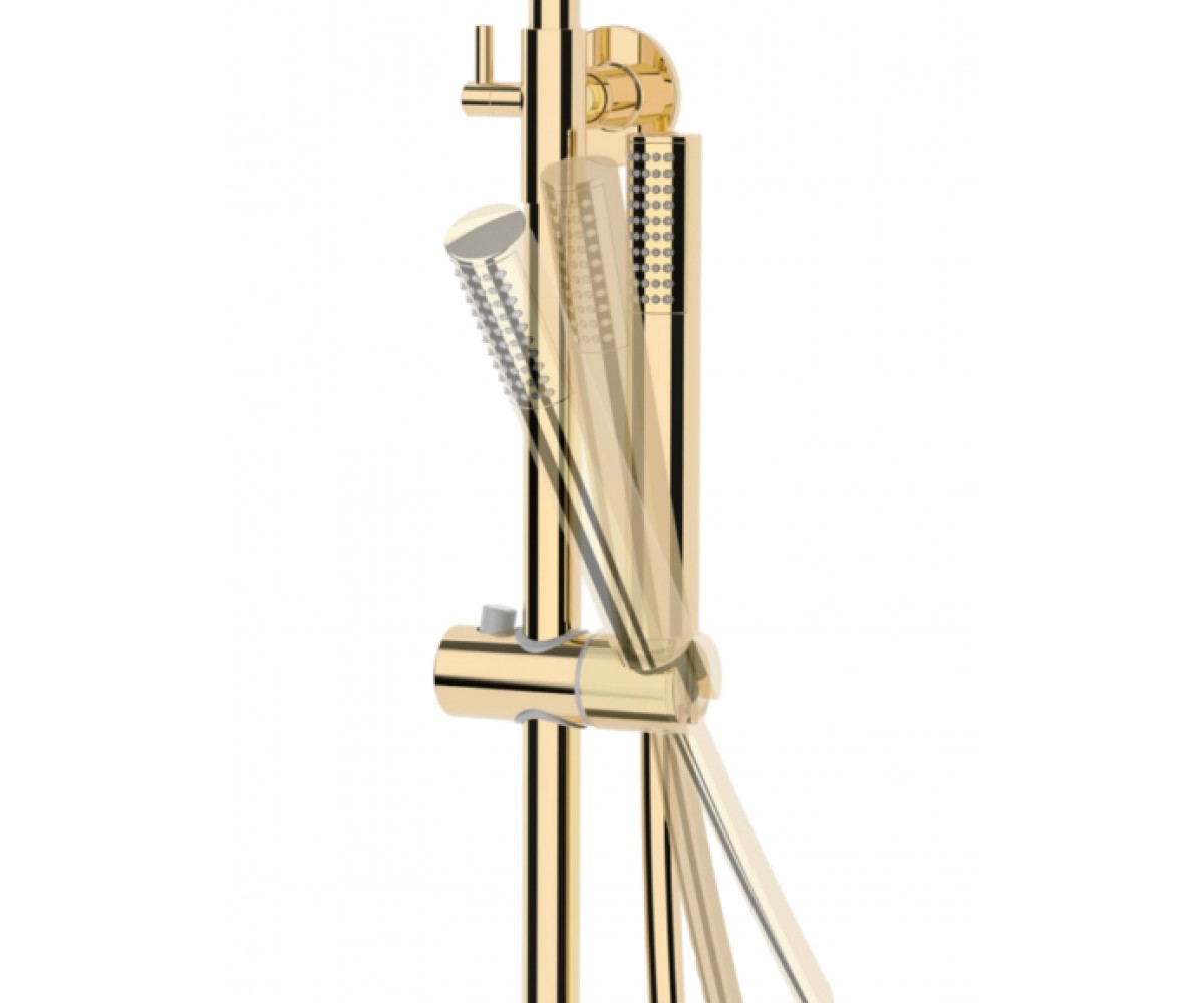 Душевой гарнитур Corsan LUGO GOLD  CMN01MGL:Фото 6