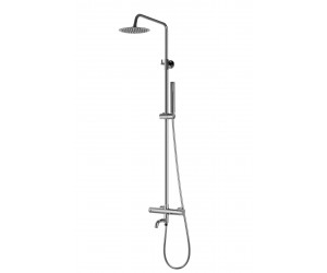 Душевой гарнитур CORSAN LUGO CHROME с термостатом и изливом  CORSAN CMN01TCHW