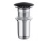 Донный клапан для раковины CORSAN CLICK-CLACK BLACK без перелива CORSAN  MU03BL MU03BL