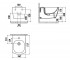 Биде подвесное  ELEGANT EG510-00CB00E-0000:Чертеж 