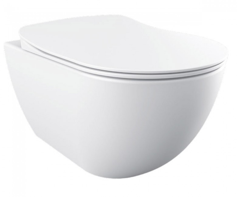 Безобідковий унітаз CREAVIT  FE322-11MB00E-0000 FE322-11MB00E-0000