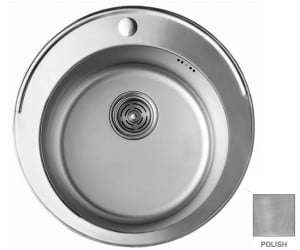 Мийка кругла 48 см CRYSTAL  UA 7103 ZS POLISH