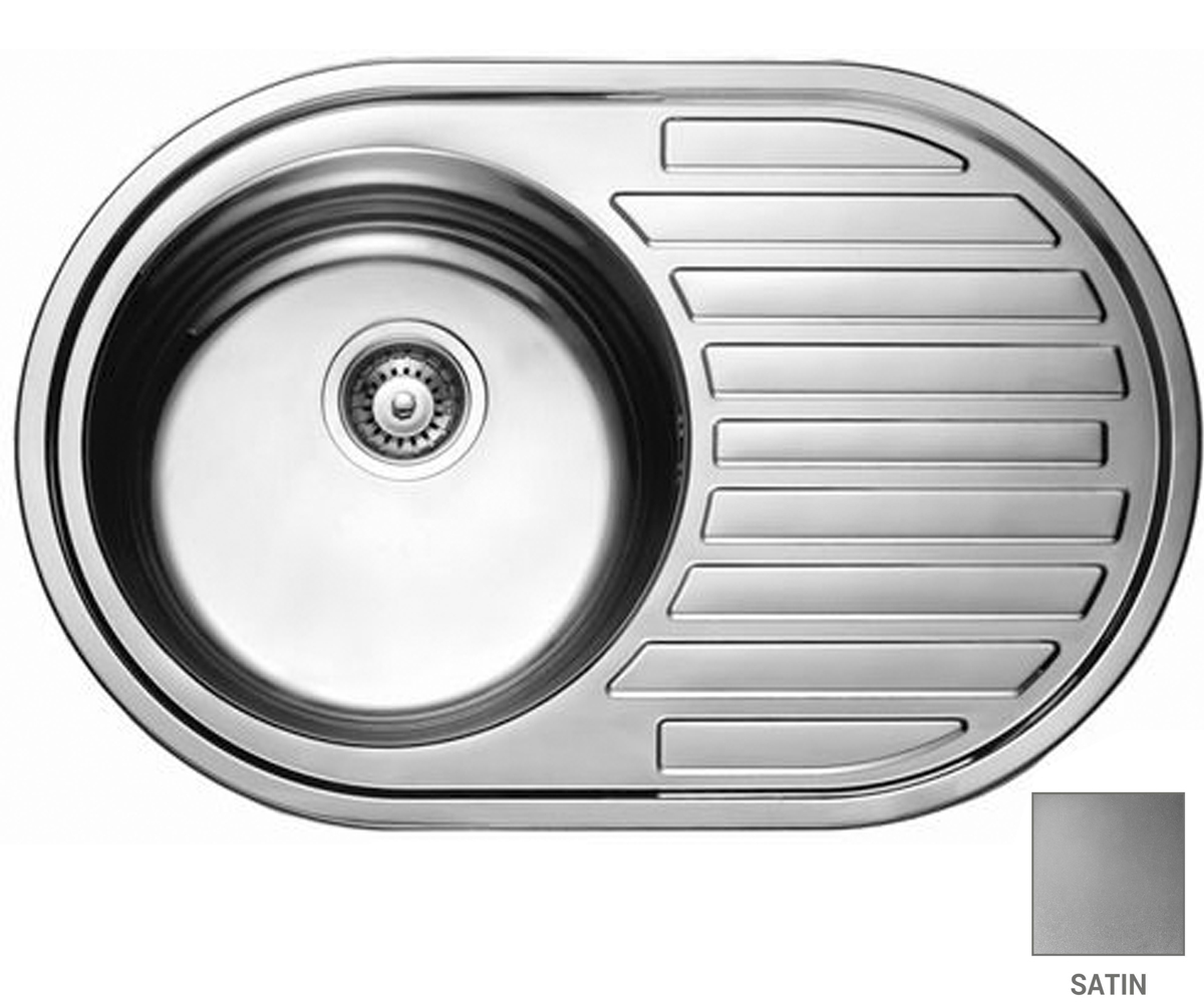 Мийка овальна 77 см CRYSTAL  UA 7108 ZS SATIN UA 7108 ZS SATIN
