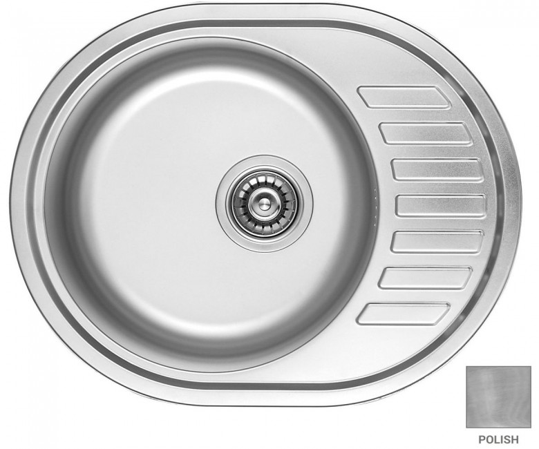 Мийка з крилом 57 см CRYSTAL  UA 7112 ZS POLISH UA 7112 ZS POLISH