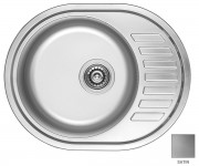 Мийка з крилом 57 см CRYSTAL  UA 7112 ZS SATIN