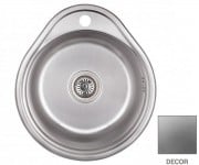 Мийка кругла 44 см CRYSTAL  UA 7115 ZS DECOR