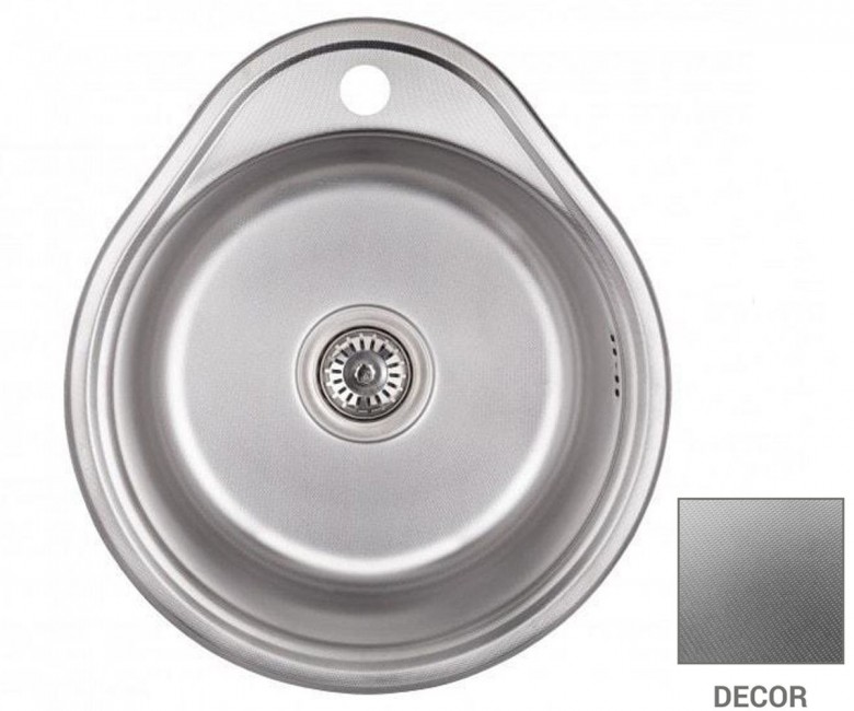 Мийка кругла 44 см CRYSTAL  UA 7115 ZS DECOR UA 7115 ZS DECOR