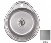 Мийка кругла 44 см CRYSTAL  UA 7115 ZS SATIN