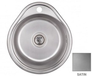 Мийка кругла 44 см CRYSTAL  UA 7115 ZS SATIN