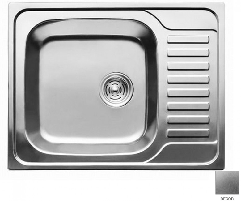 Мийка прямокутна CRYSTAL  UA 7201 ZS DECOR UA 7201 ZS DECOR