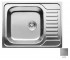 Мийка прямокутна CRYSTAL  UA 7201 ZS SATIN UA 7201 ZS SATIN