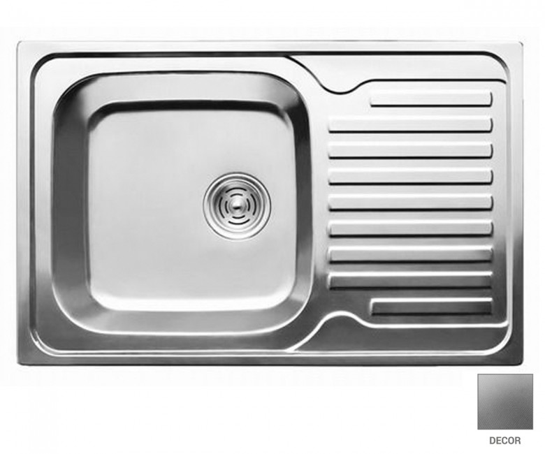 Прямокутна мийка CRYSTAL  UA 7203 ZS DECOR UA 7203 ZS DECOR