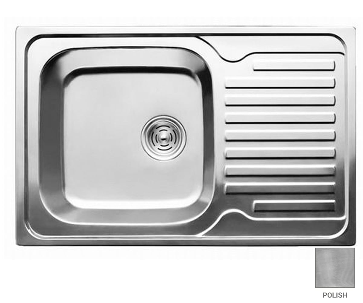 Прямокутна мийка CRYSTAL  UA 7203 ZS POLISH UA 7203 ZS POLISH