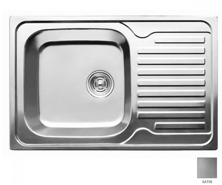 Прямокутна мийка CRYSTAL  UA 7203 ZS SATIN UA 7203 ZS SATIN