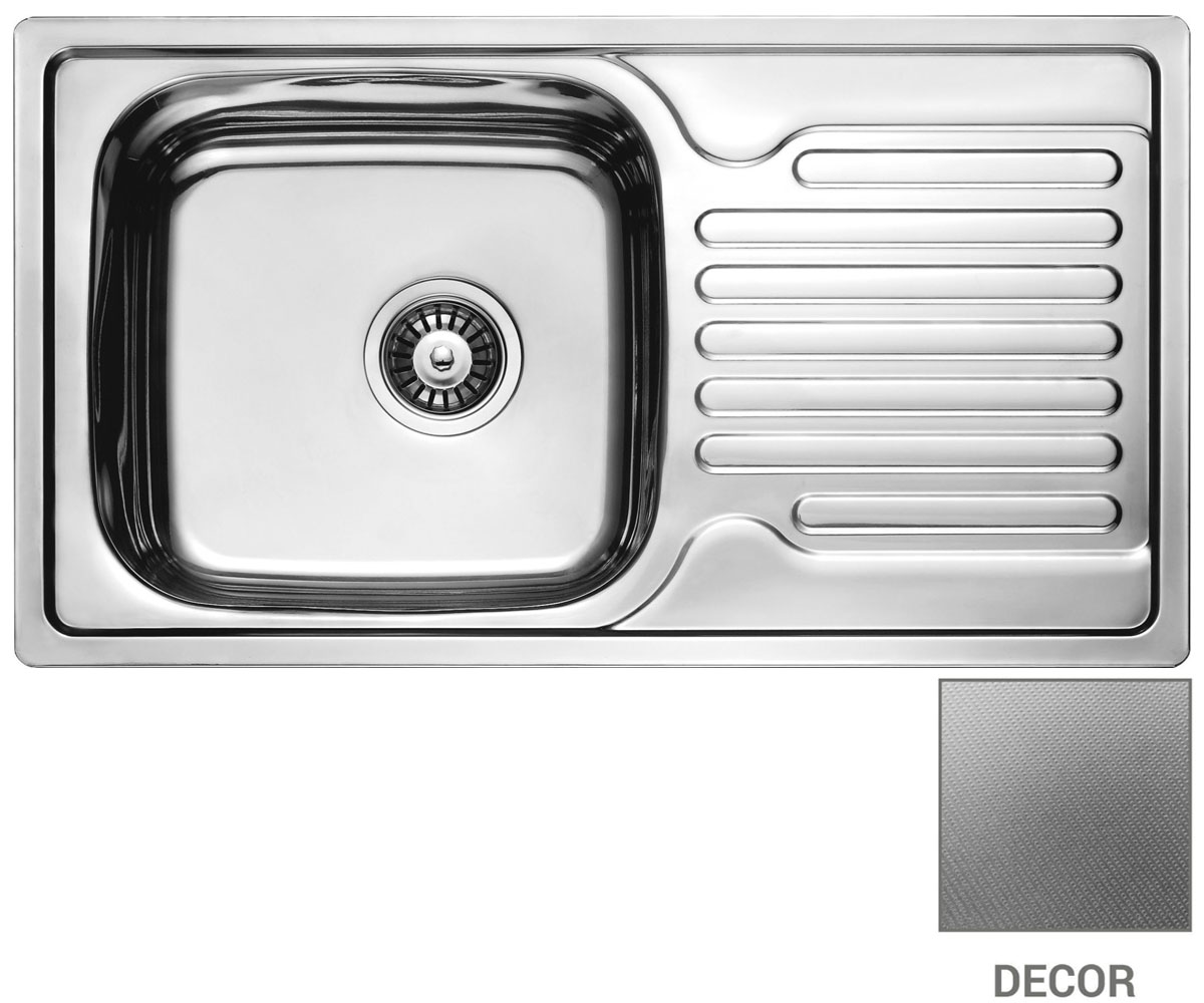 Мийка на стільницю CRYSTAL  UA 7204 ZS DECOR UA 7204 ZS DECOR